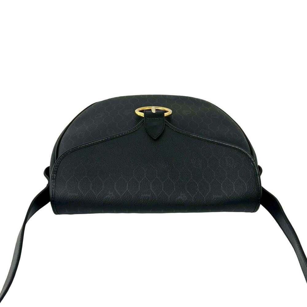 CHRISTIAN DIOR Vintage Black Leather Shoulder Bag - Picture 4 of 10